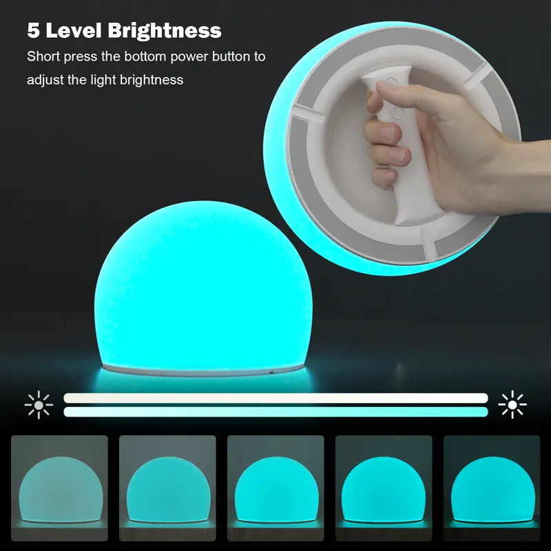 Close-up of Fittechs' soft silicone shell and brightness control